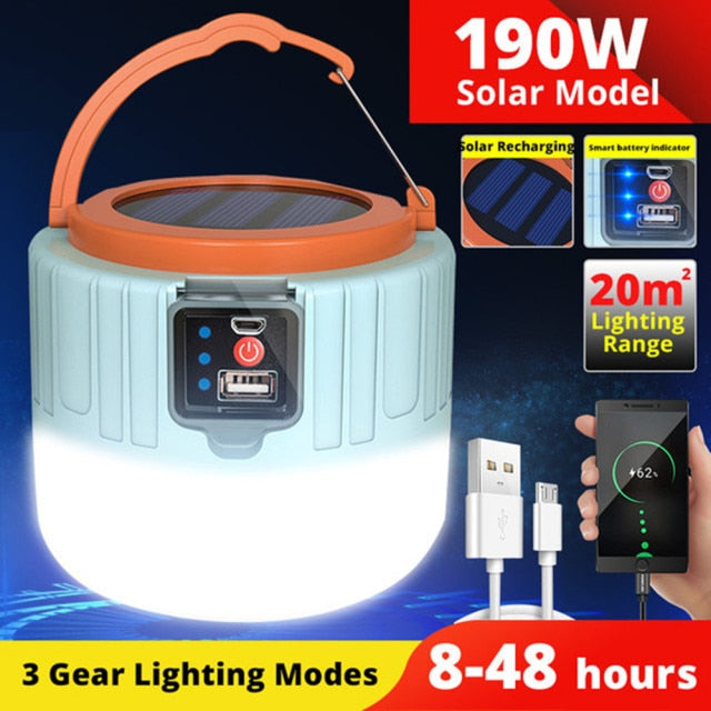 Camping Solar Light Print on any thing USA/STOD clothes