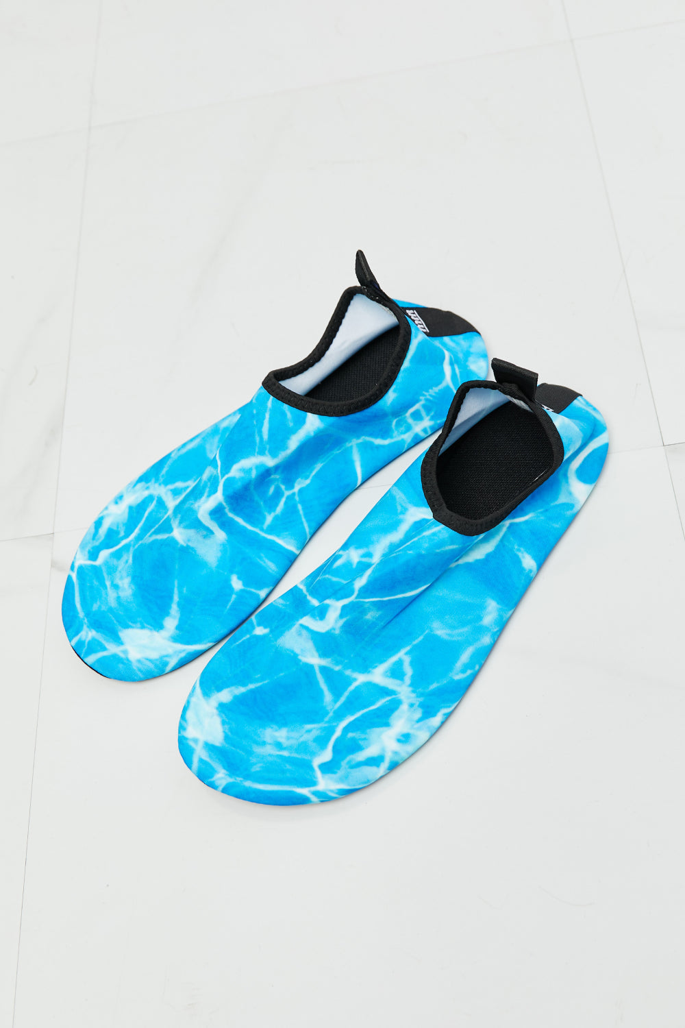 MMshoes On The Shore Water Shoes in Sky Blue Print on any thing USA/STOD clothes