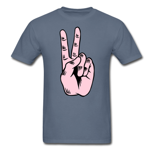Peace hand T-Shirt Print on any thing USA/STOD clothes
