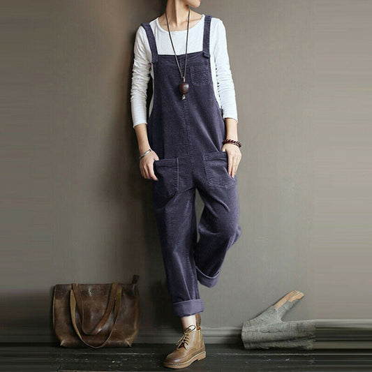 Corduroy Popular Solid Casual Long Suspenders Print on any thing USA/STOD clothes