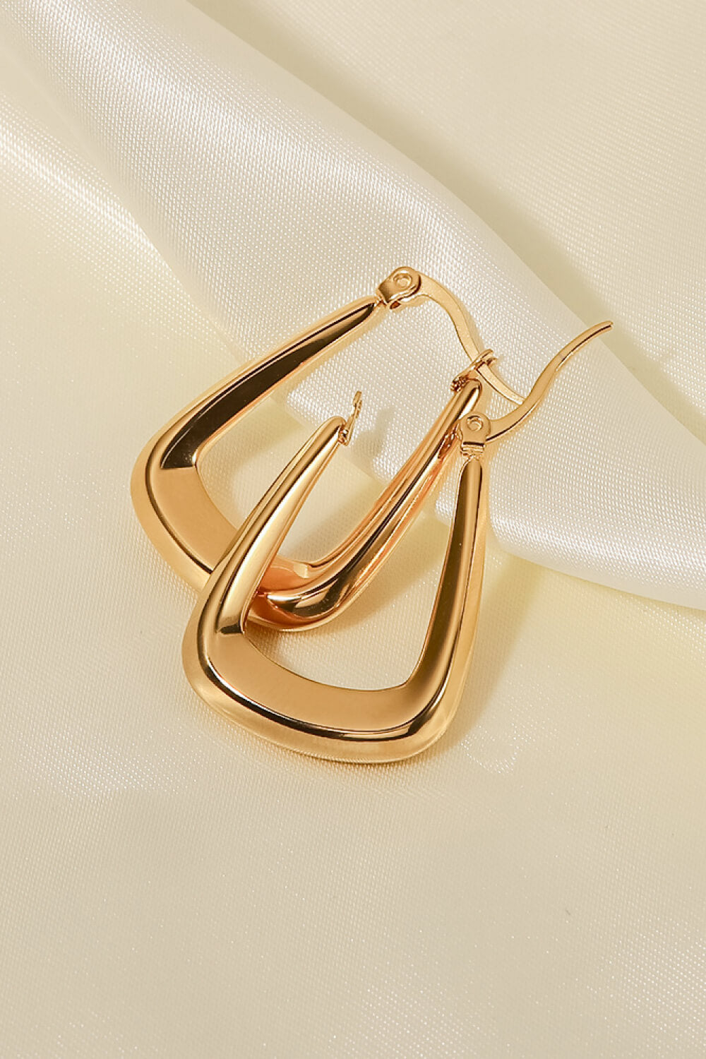 18K Gold-Plated Geometric Earrings Print on any thing USA/STOD clothes