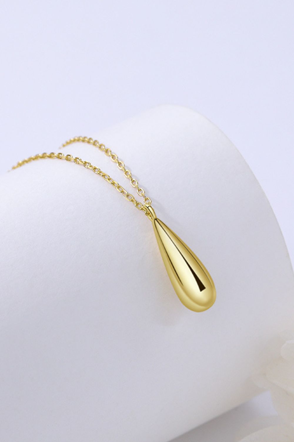 18K Gold-Plated Pendant Necklace Print on any thing USA/STOD clothes