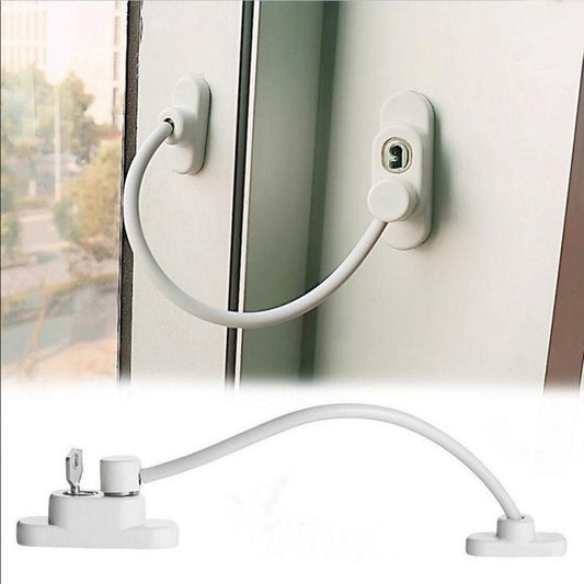 19*6.5*4cm Lockable Window Security Cable Print on any thing USA/STOD clothes