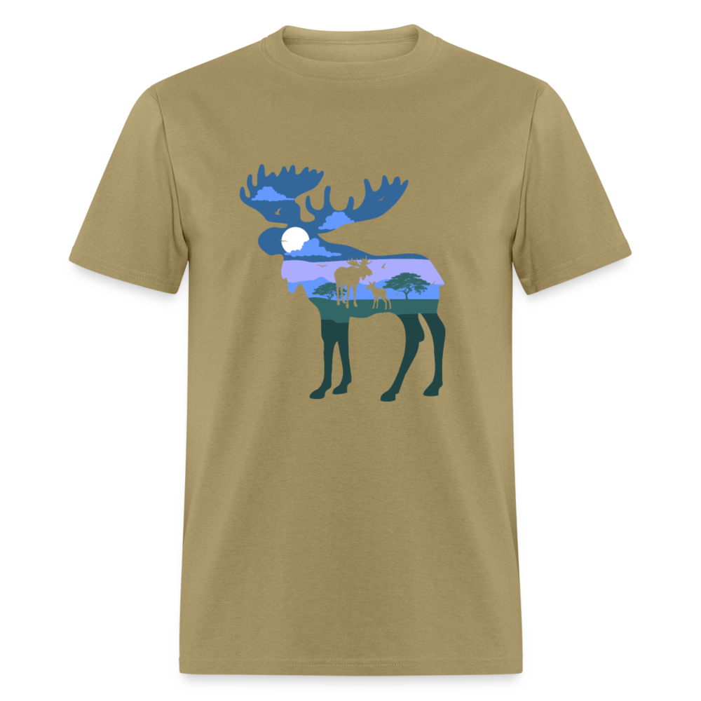 Unisex Classic T-Shirt ELK - khaki