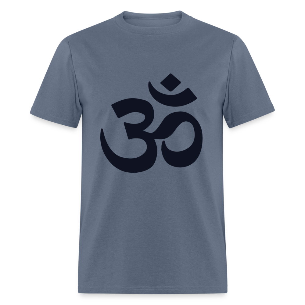 Unisex Classic T-Shirt OM MEDITATION SYMBOL - denim