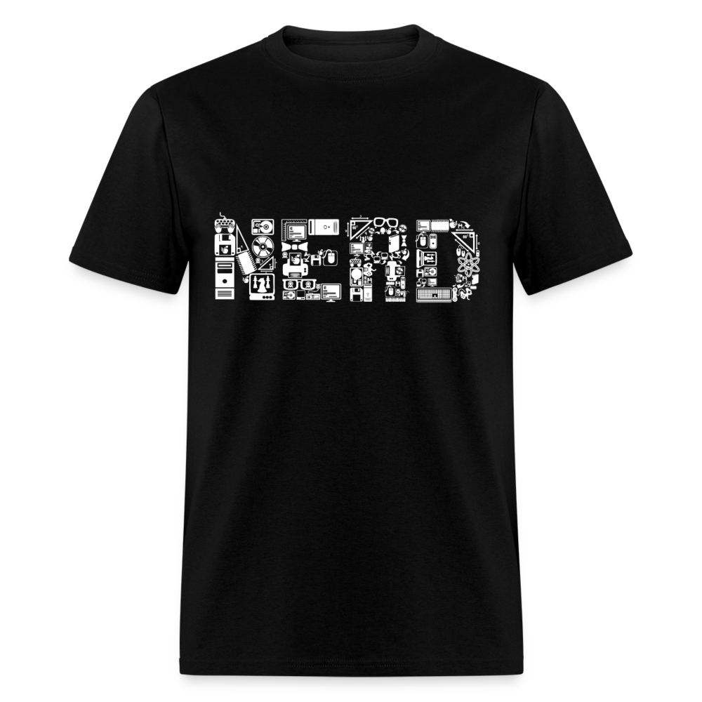 Unisex Classic T-Shirt NERD - black