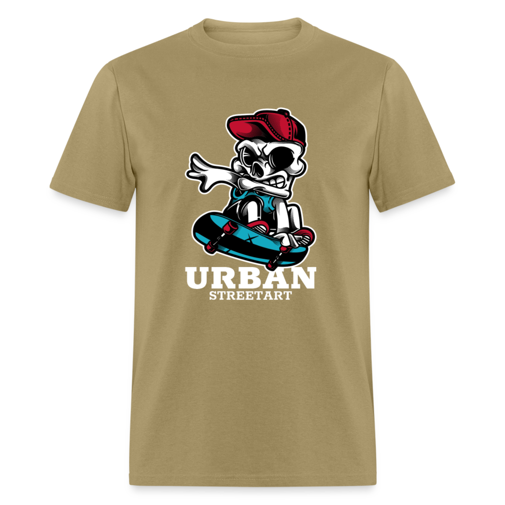 Unisex Classic T-Shirt URBAN STREETART - khaki