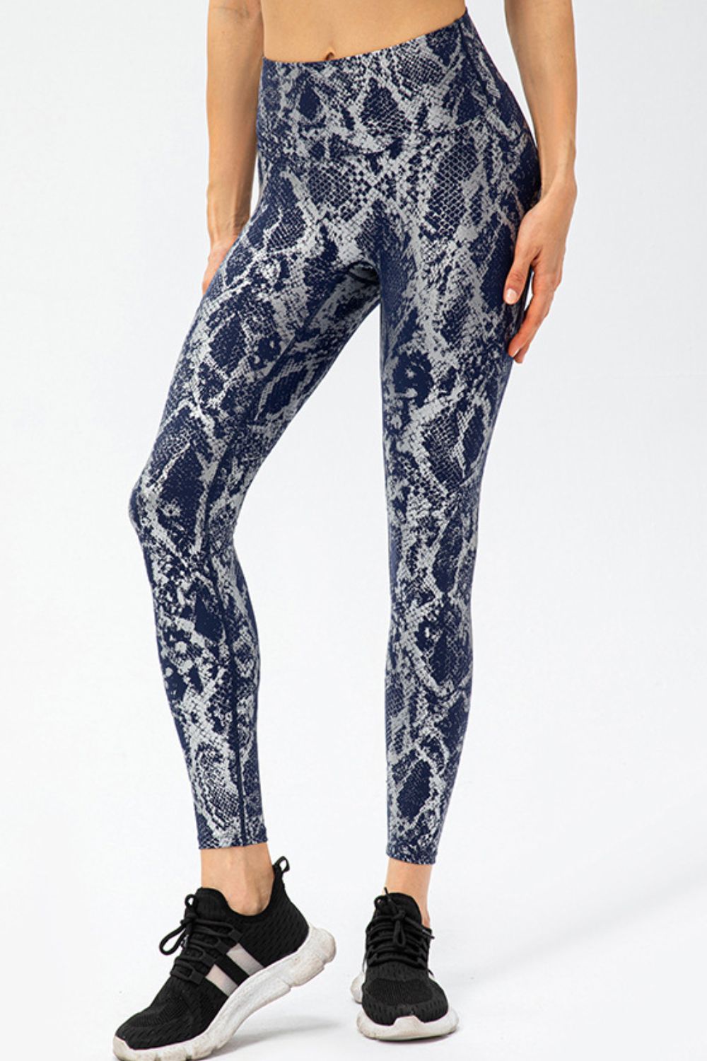 Animal Print Slim Fit Wide Waistband Long Sports Pants Print on any thing USA/STOD clothes