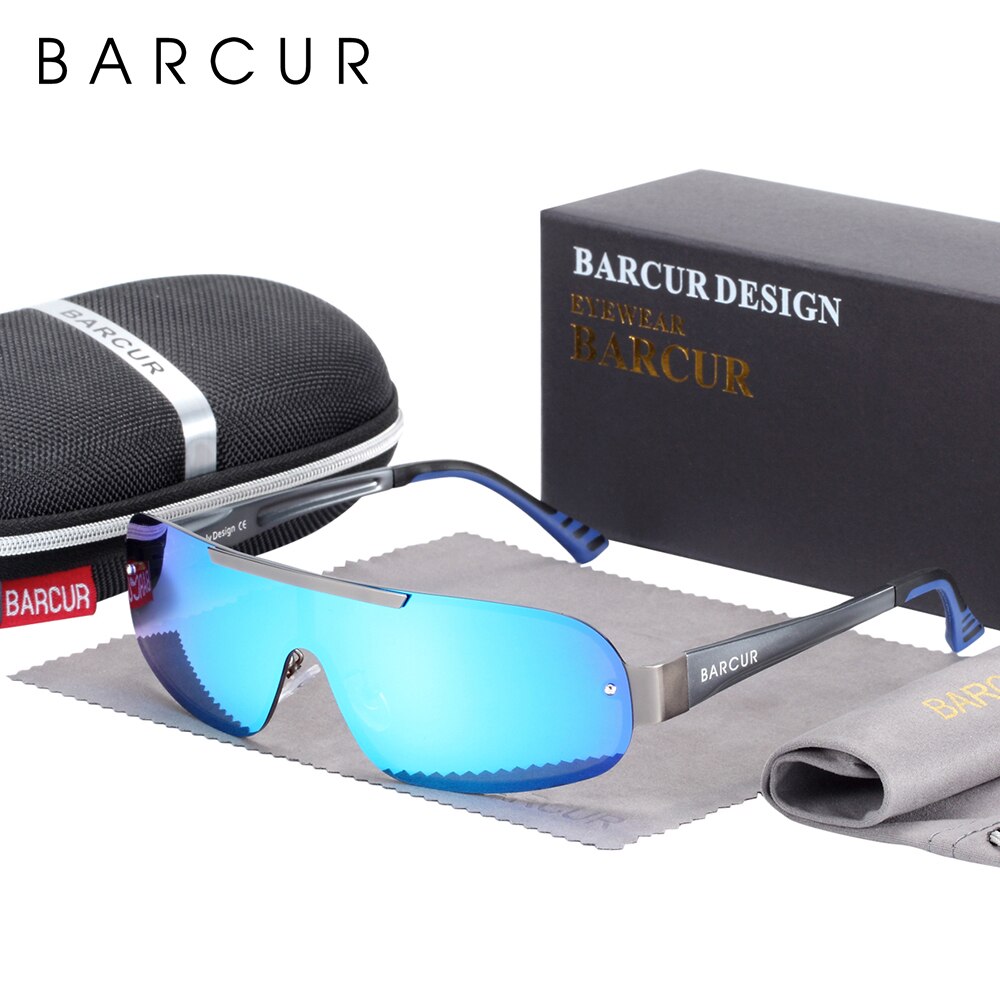 BARCUR Aluminum Magnesium Sunglasses Print on any thing USA/STOD clothes