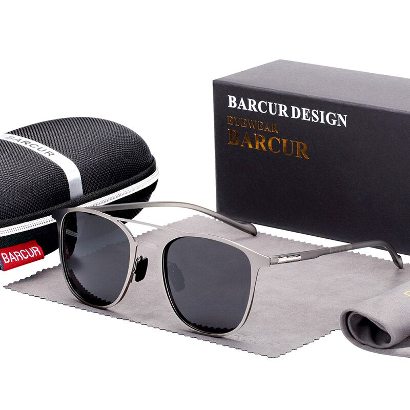 BARCUR Brand Round Sunglasses Print on any thing USA/STOD clothes