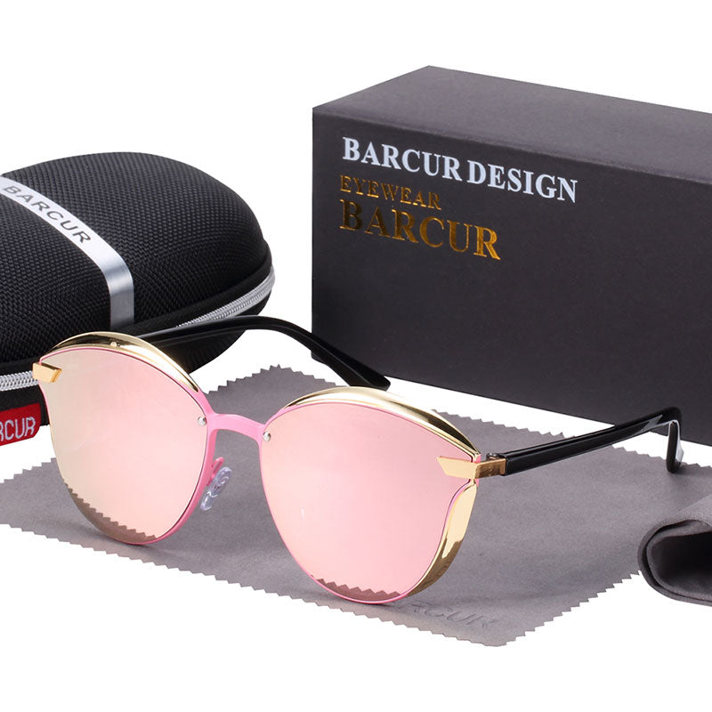 BARCUR Polarized Women Sunglasses Print on any thing USA/STOD clothes