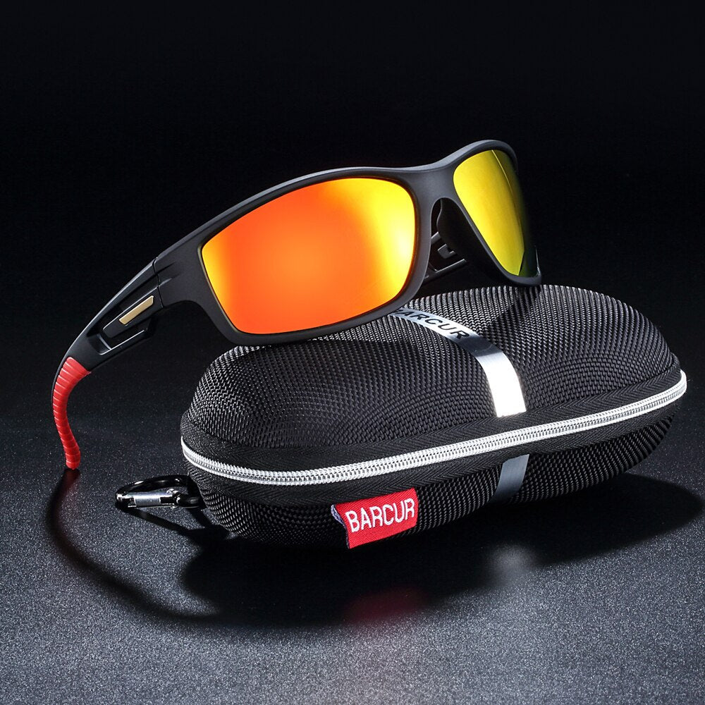 BARCUR Sports Sunglasses Print on any thing USA/STOD clothes
