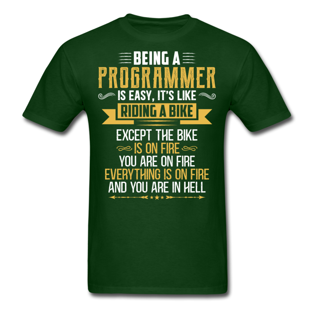 Being a programmer .....T-Shirt Print on any thing USA/STOD clothes