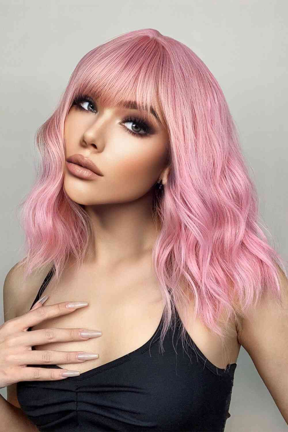 Bobo Wave Synthetic Wigs 12'' Print on any thing USA/STOD clothes