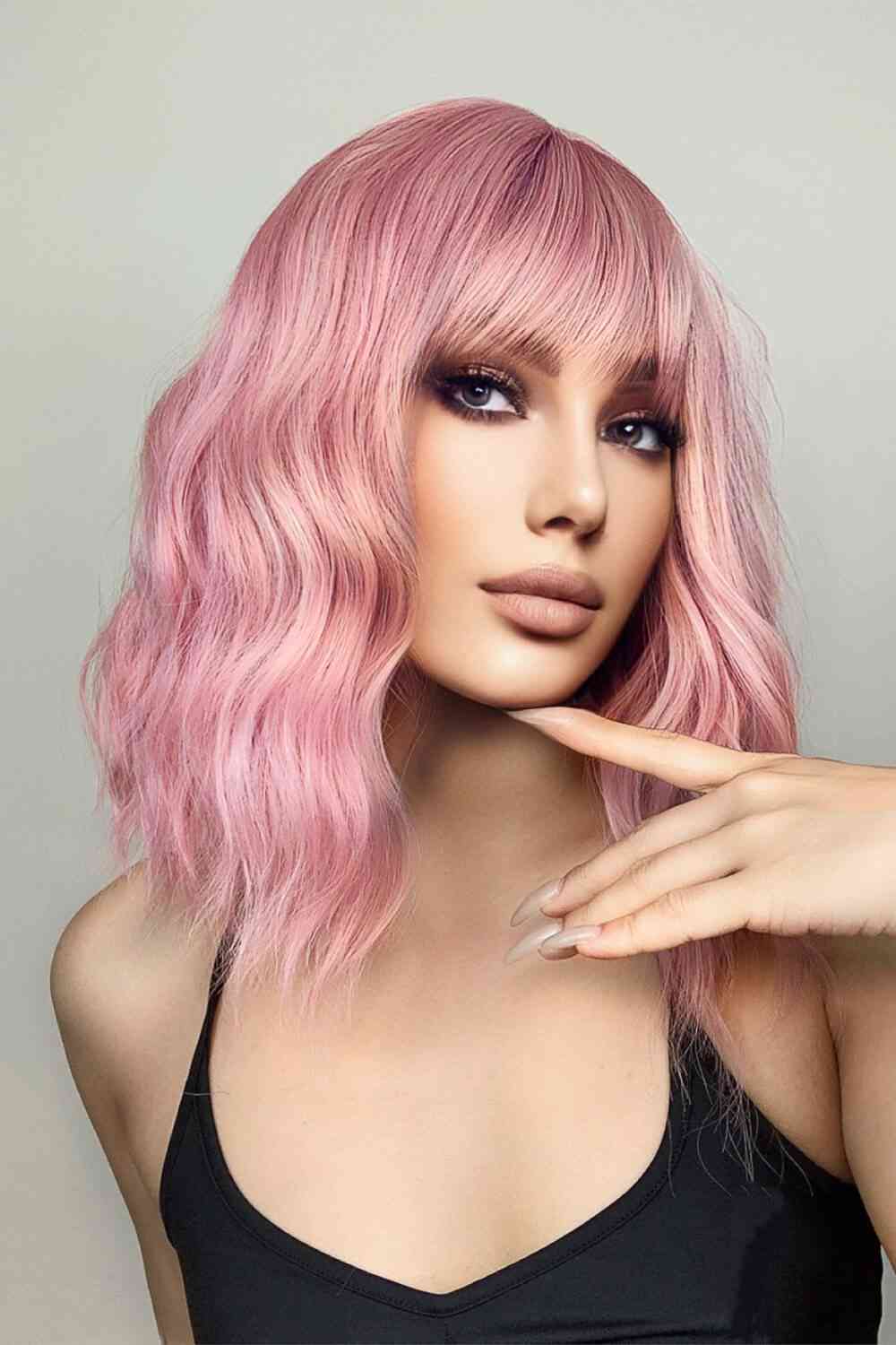 Bobo Wave Synthetic Wigs 12'' Print on any thing USA/STOD clothes