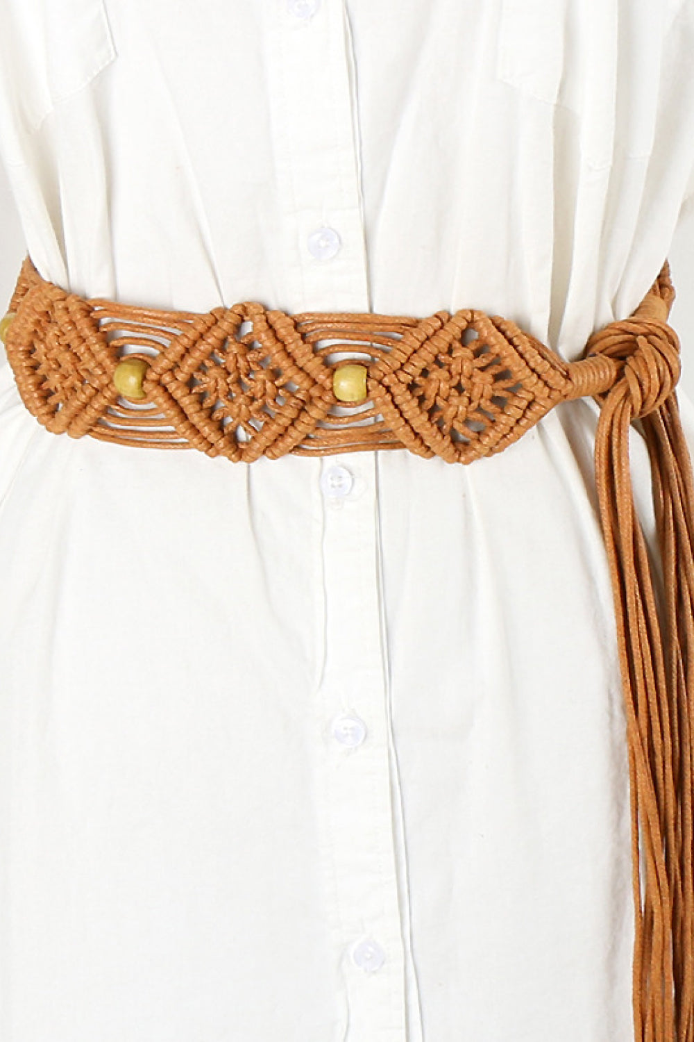 Braid Belt with Fringes Print on any thing USA/STOD clothes