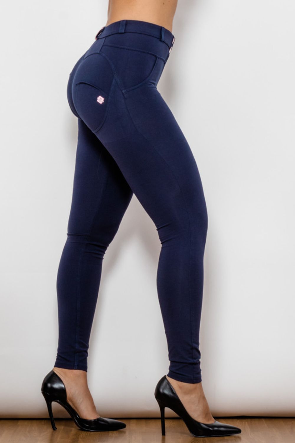 Buttoned Skinny Long Jeans Print on any thing USA/STOD clothes