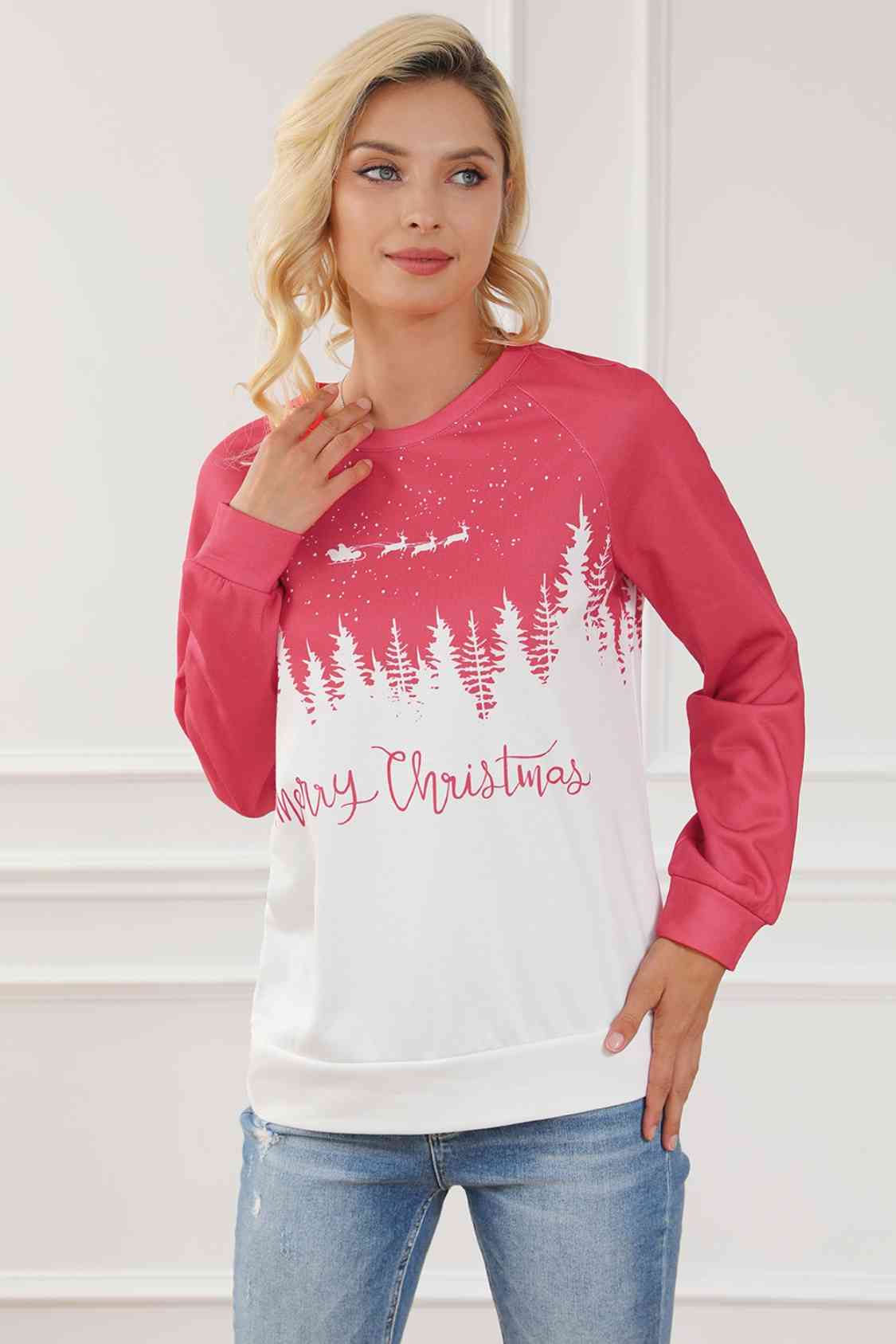 Christmas Element Long Sleeve Sweatshirt Print on any thing USA/STOD clothes
