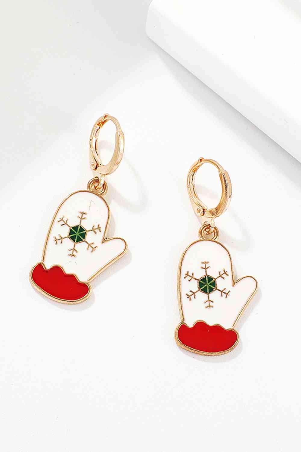 Christmas Theme Alloy Earrings Print on any thing USA/STOD clothes