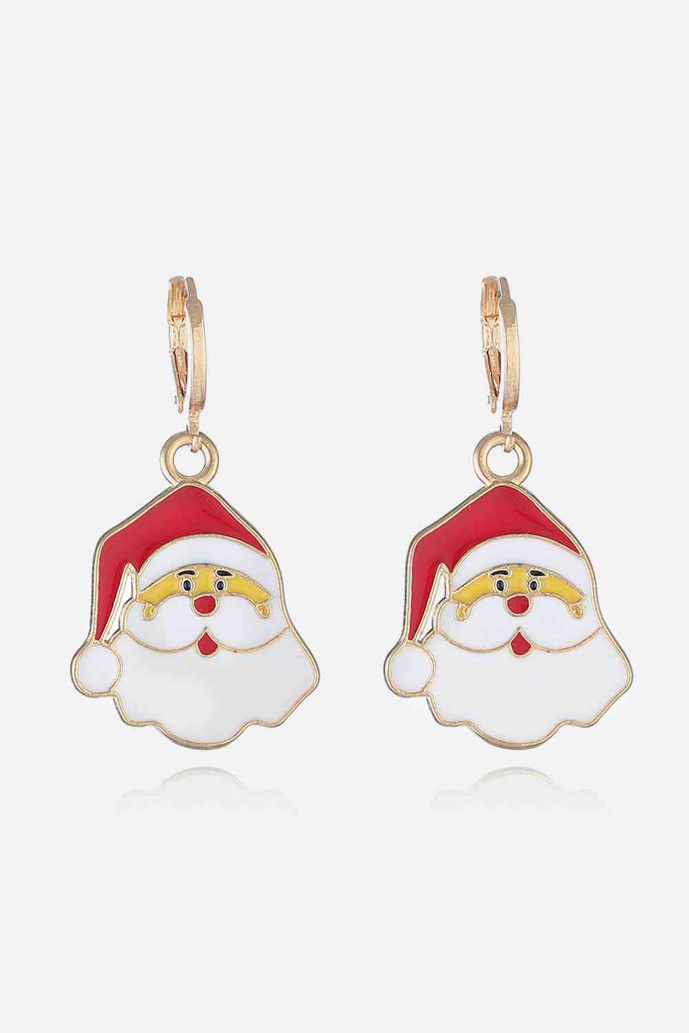 Christmas Theme Alloy Earrings Print on any thing USA/STOD clothes