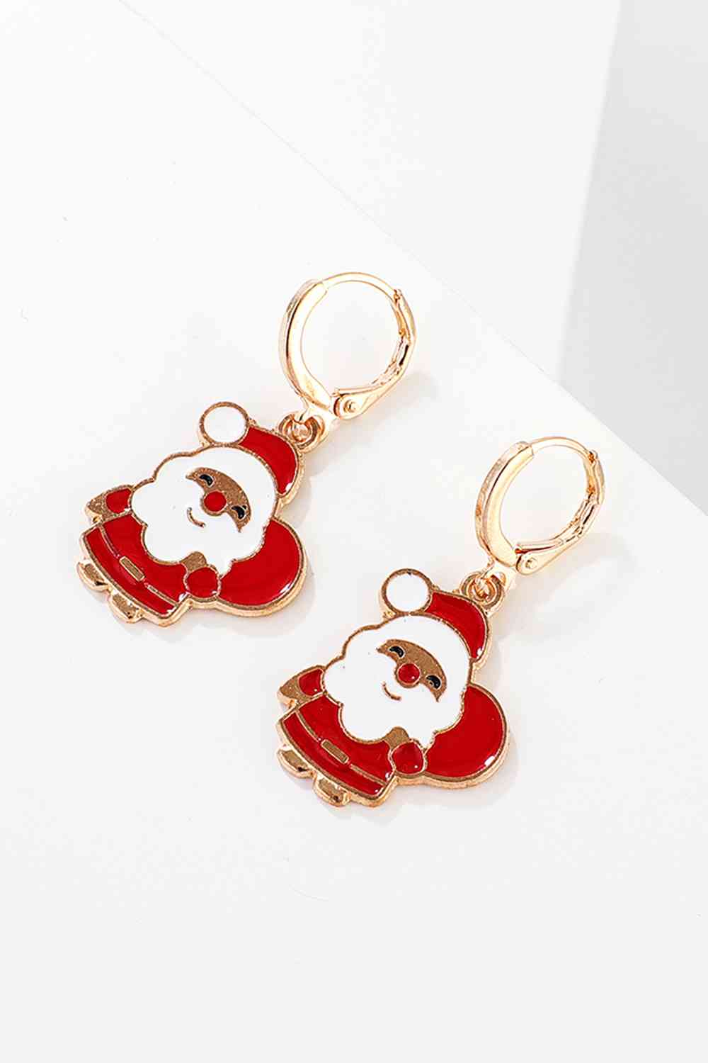 Christmas Theme Alloy Earrings Print on any thing USA/STOD clothes