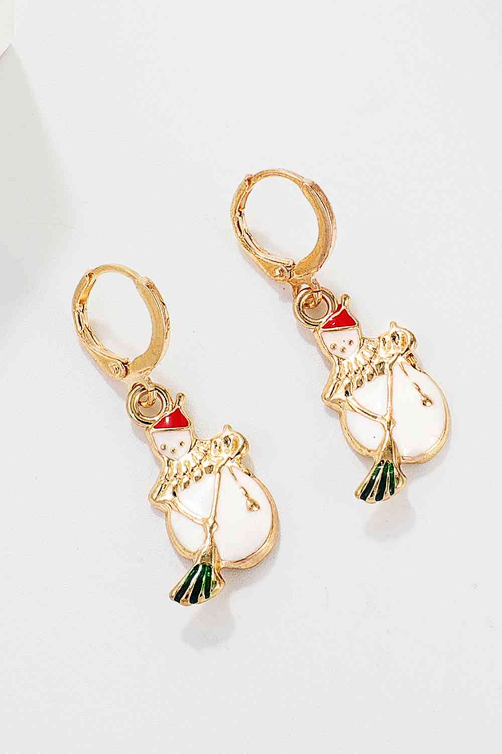 Christmas Theme Alloy Earrings Print on any thing USA/STOD clothes