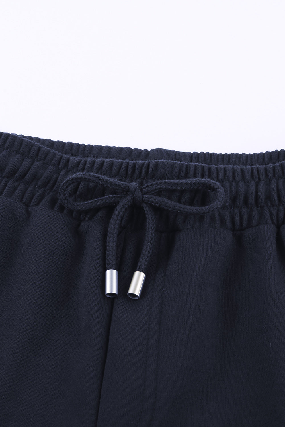 Drawstring Waist Cuffed Shorts Print on any thing USA/STOD clothes