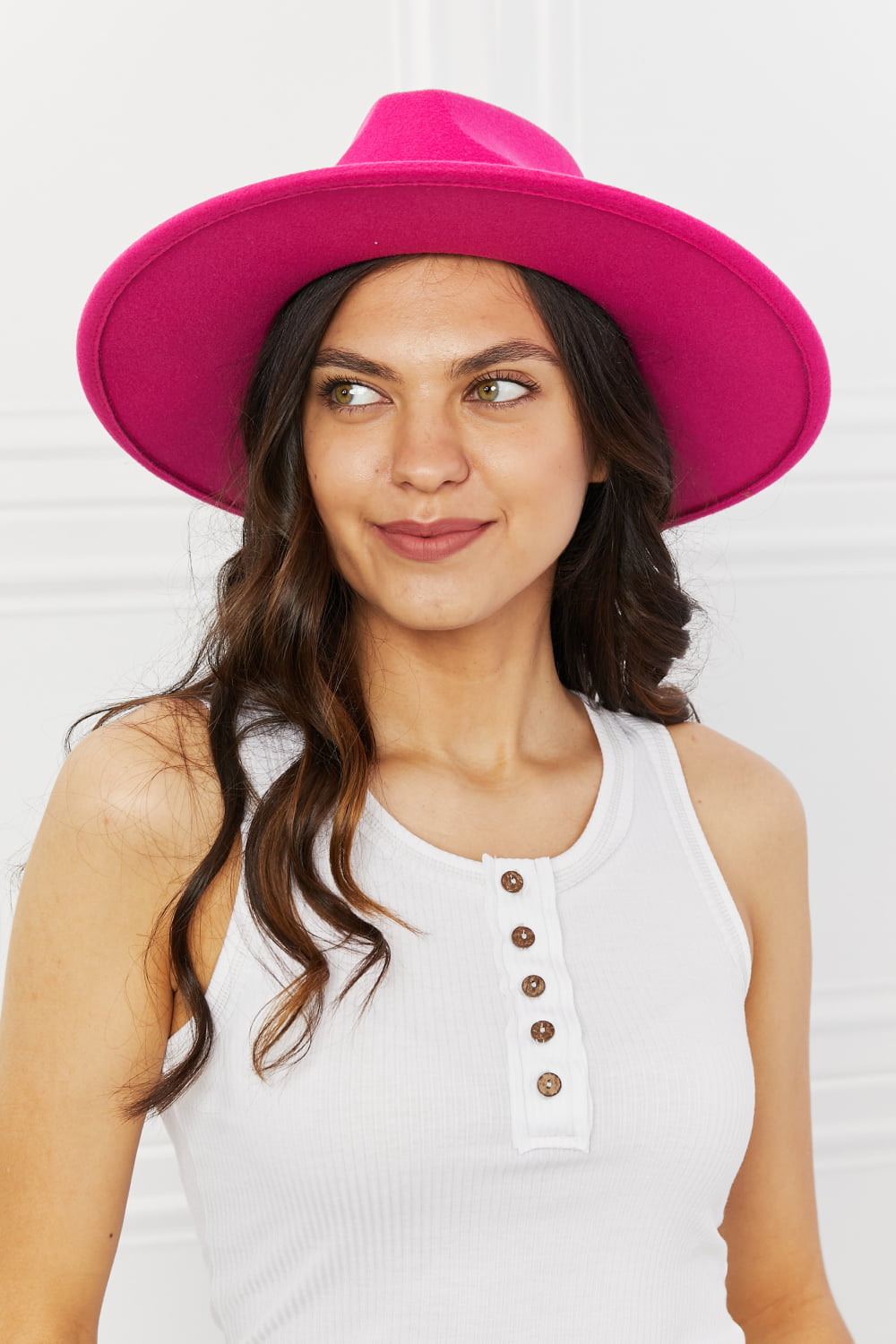 Fame Keep Your Promise Fedora Hat in Pink Print on any thing USA/STOD clothes