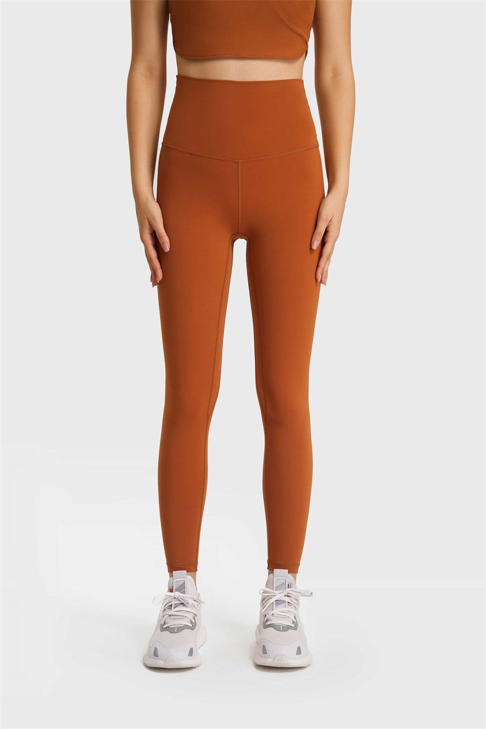 Feel Like Skin Elastic Waistband Yoga Leggings Print on any thing USA/STOD clothes