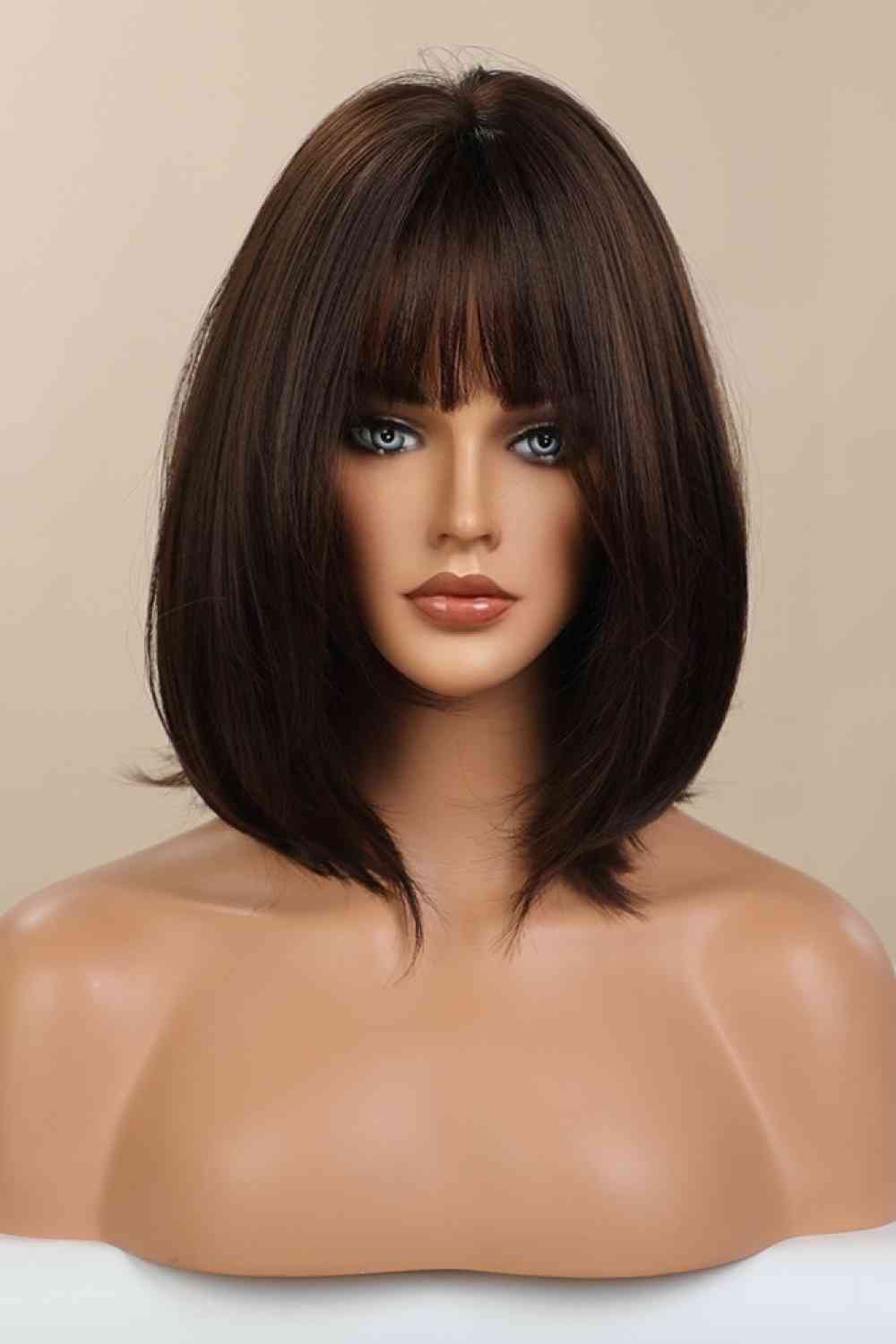 Full-Machine Bobo Synthetic Wigs 9'' Print on any thing USA/STOD clothes