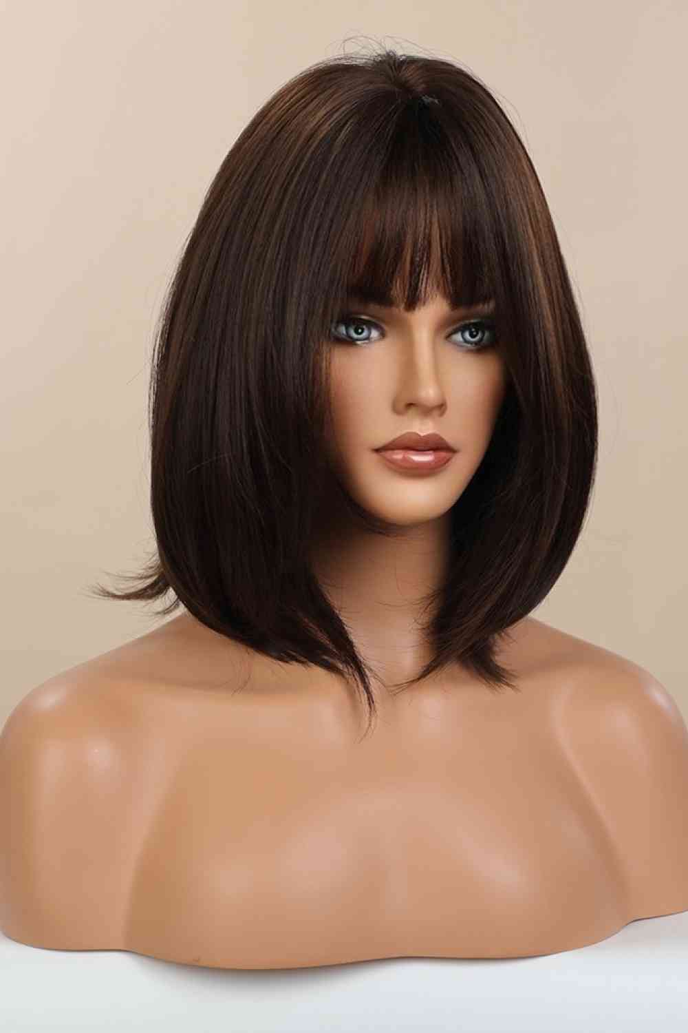 Full-Machine Bobo Synthetic Wigs 9'' Print on any thing USA/STOD clothes