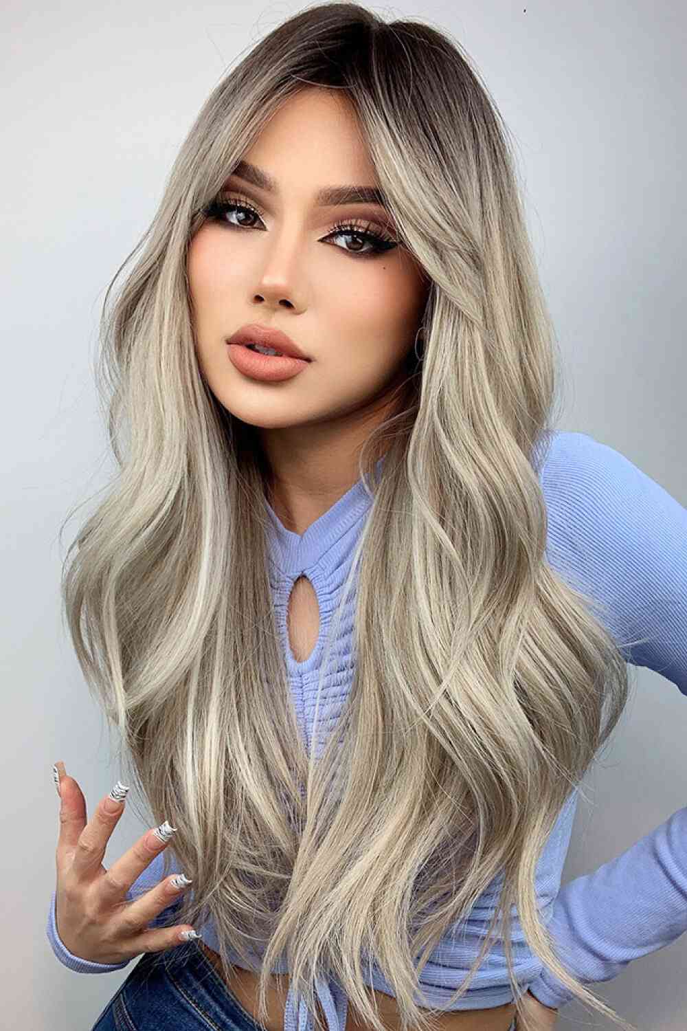 Full Machine Long Wave Wigs 26'' Print on any thing USA/STOD clothes