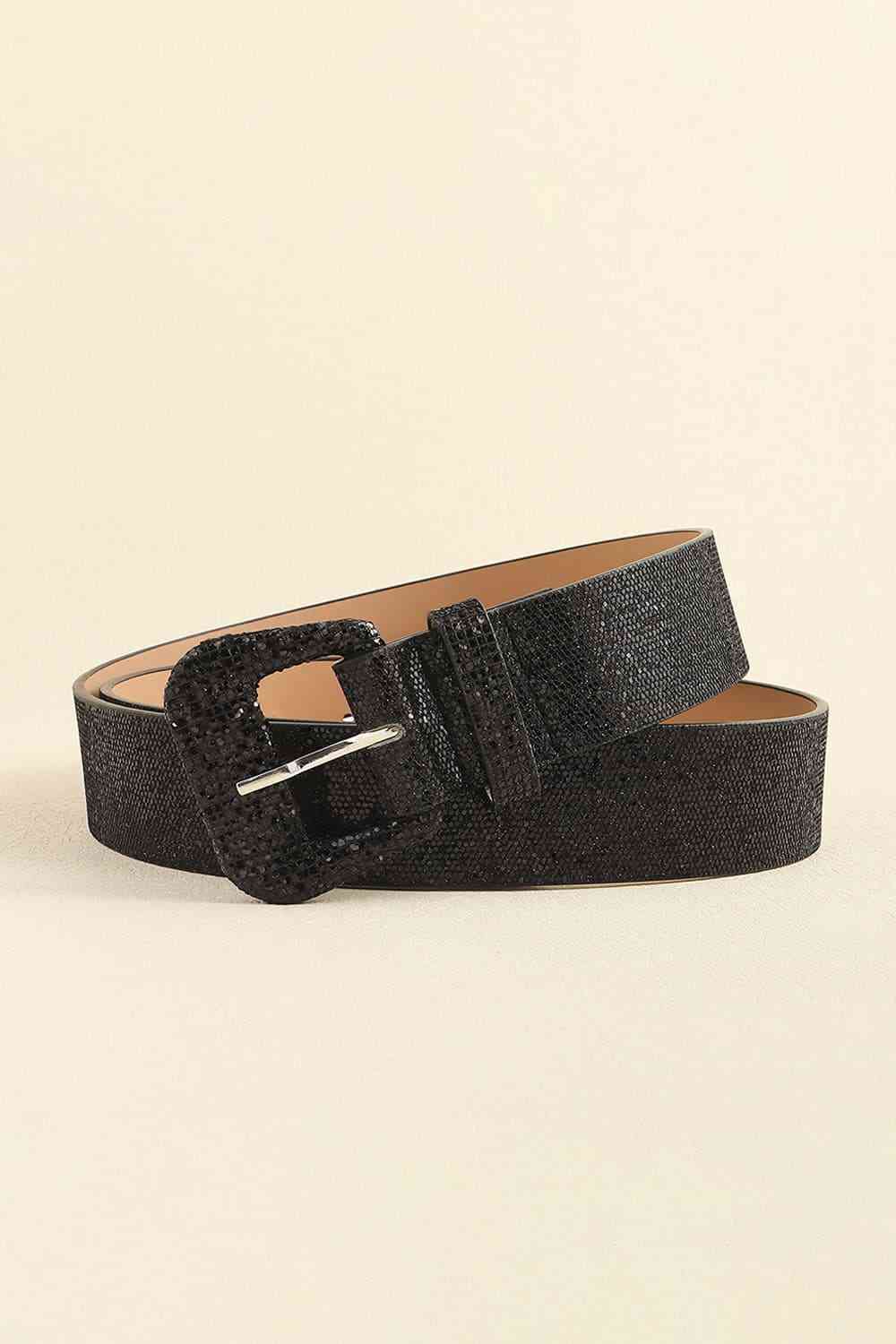 Glitter PU Leather Belt Print on any thing USA/STOD clothes