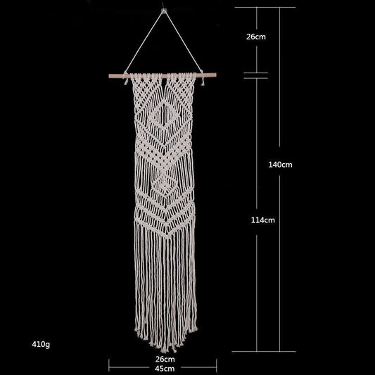 Hand Knotted Macrame Wall Art Print on any thing USA/STOD clothes
