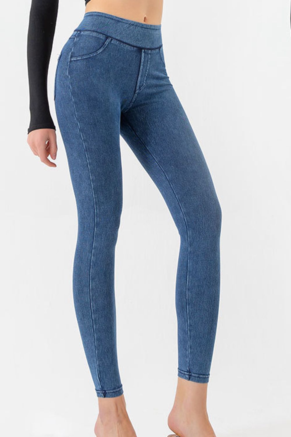 High Waist Skinny Jeans Print on any thing USA/STOD clothes