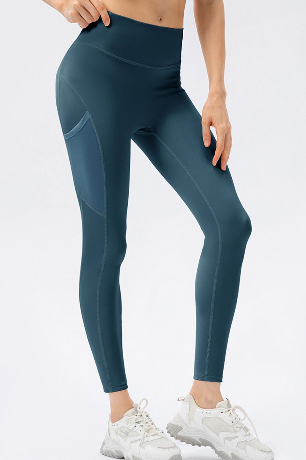 High Waist Slim Fit Long Sports Pants Print on any thing USA/STOD clothes
