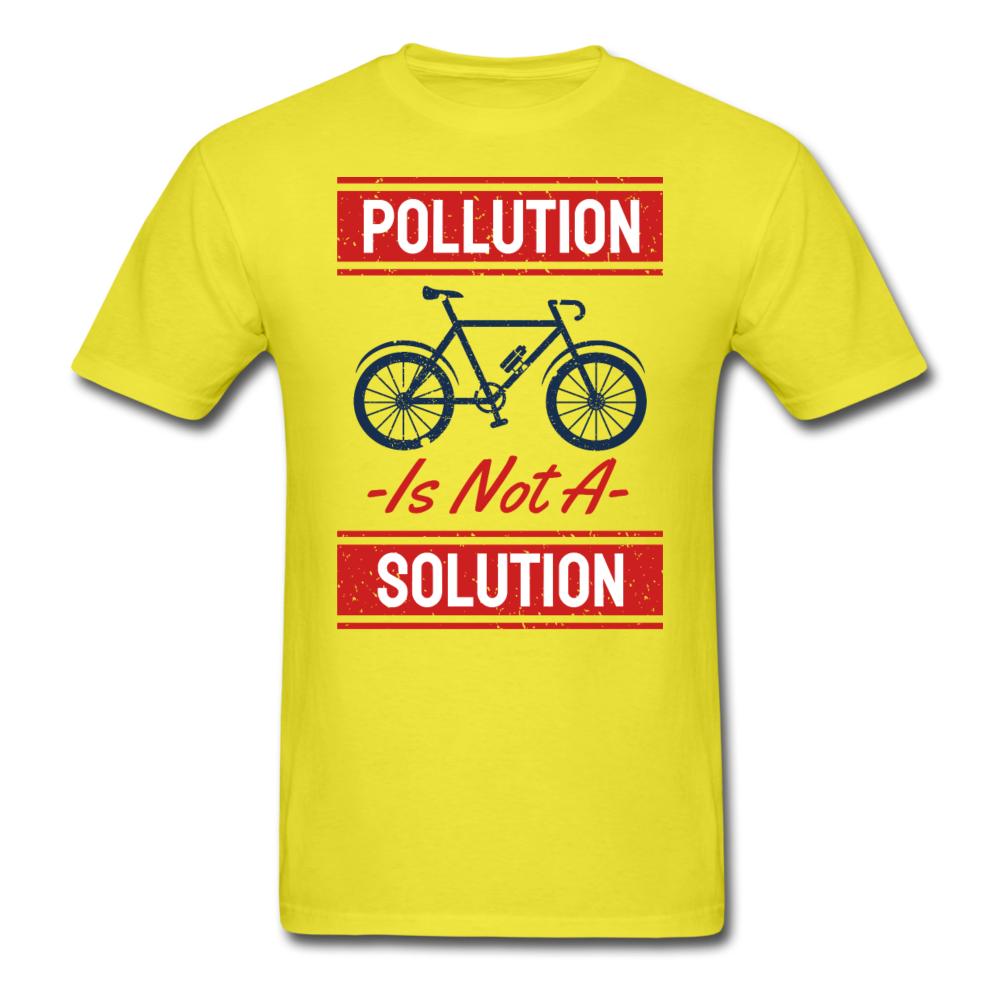 In the nature  Pollution is not a solution Print on any thing USA/STOD clothes