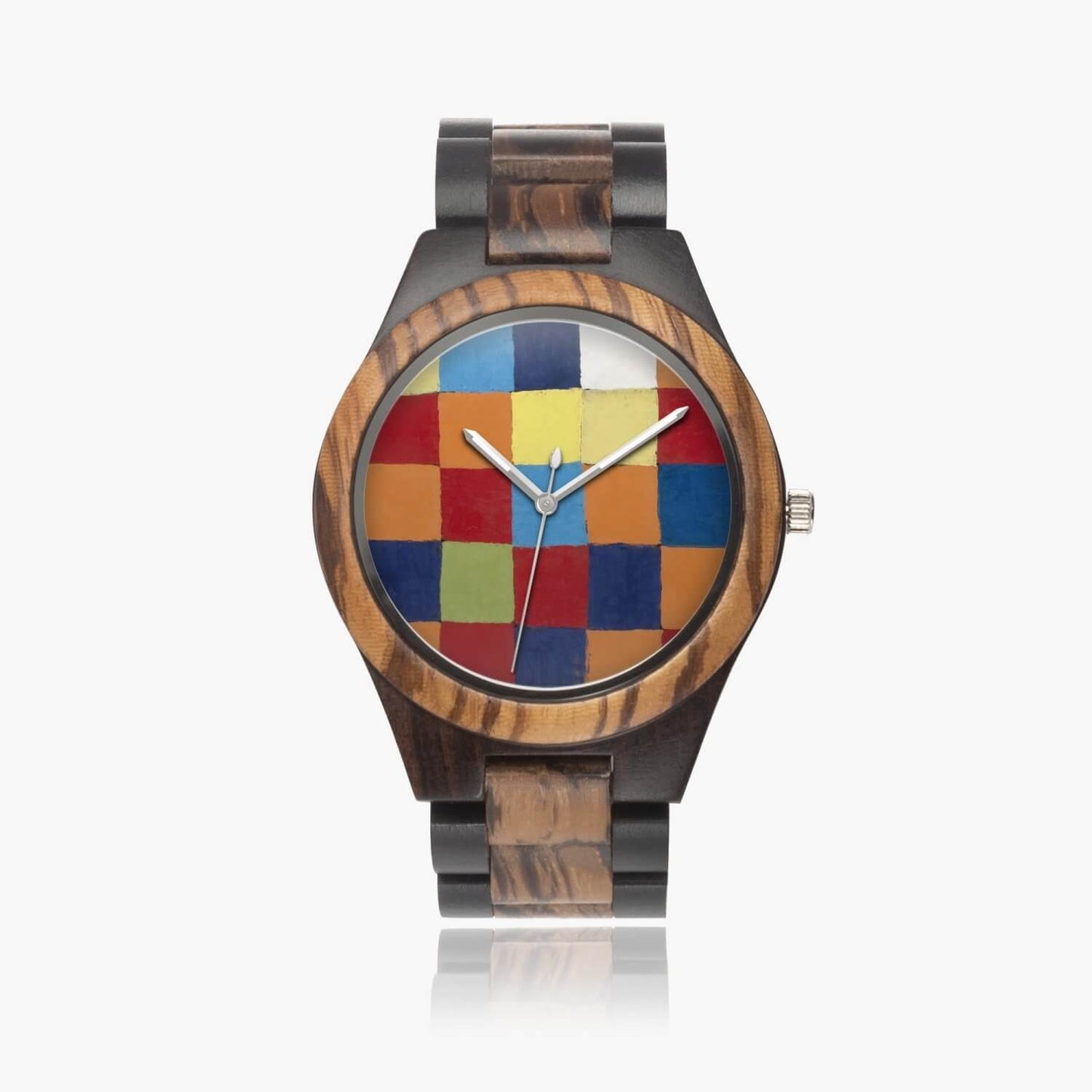 Indian Ebony Wooden Watch Print on any thing USA/STOD clothes