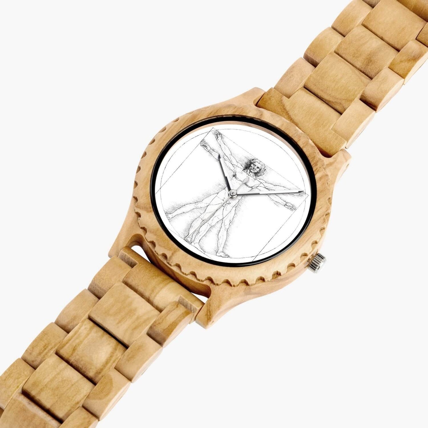 Italian Olive Lumber Wooden Watch Print on any thing USA/STOD clothes