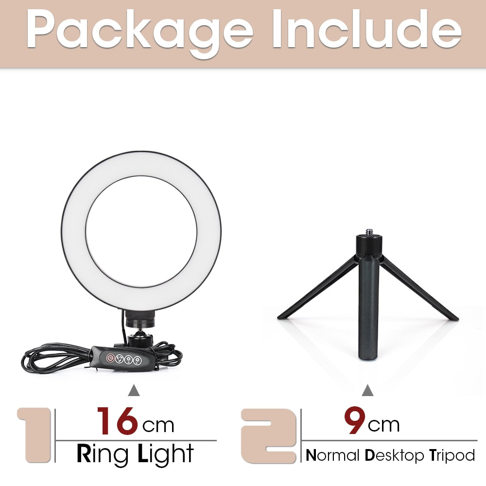 LED Ring Light Photography Lighting Print on any thing USA/STOD clothes