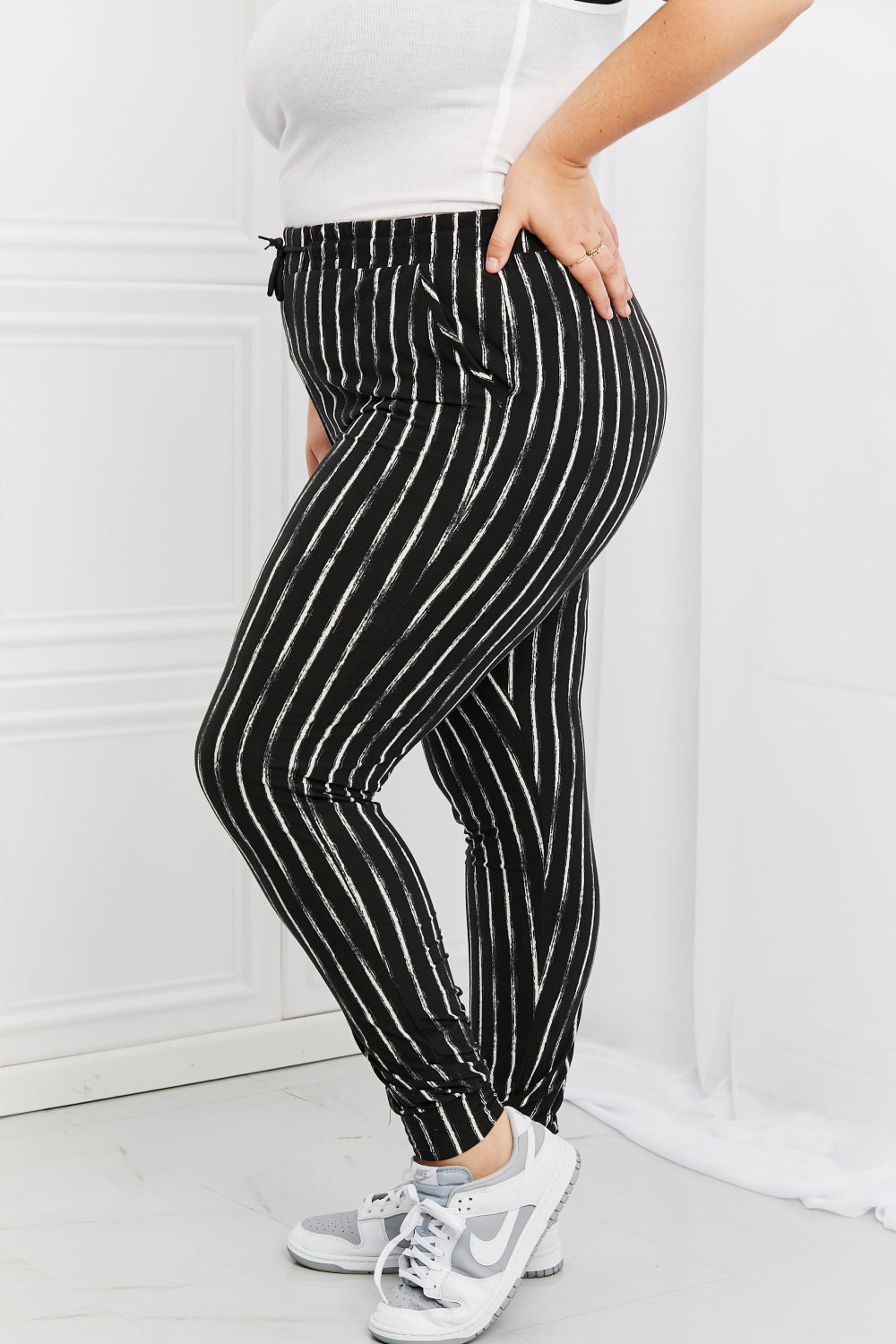 Leggings Depot Stay In Full Size Joggers Print on any thing USA/STOD clothes