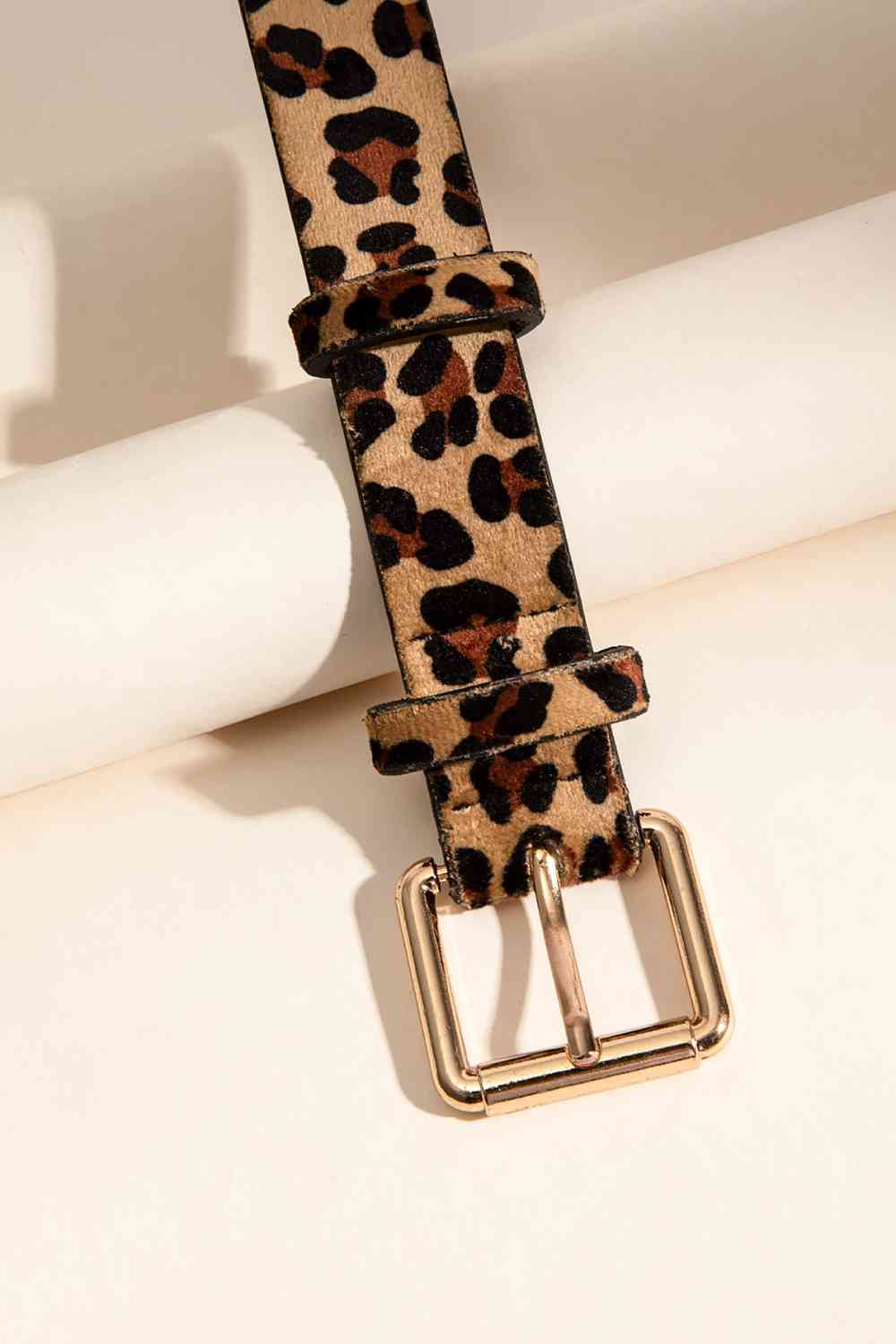 Leopard PU Leather Belt Print on any thing USA/STOD clothes
