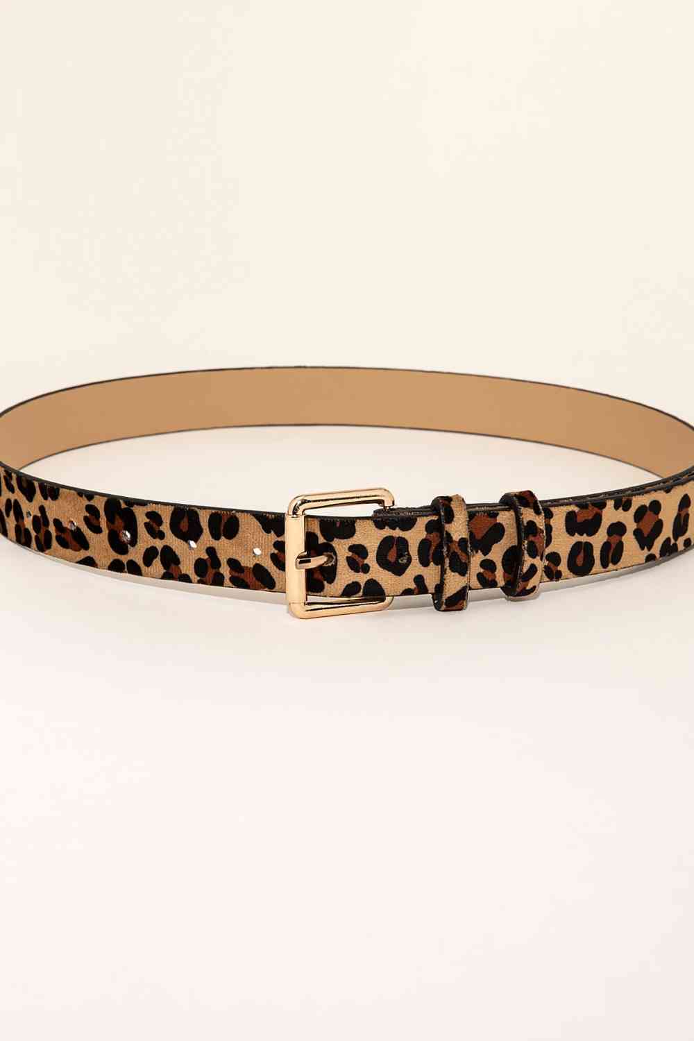 Leopard PU Leather Belt Print on any thing USA/STOD clothes