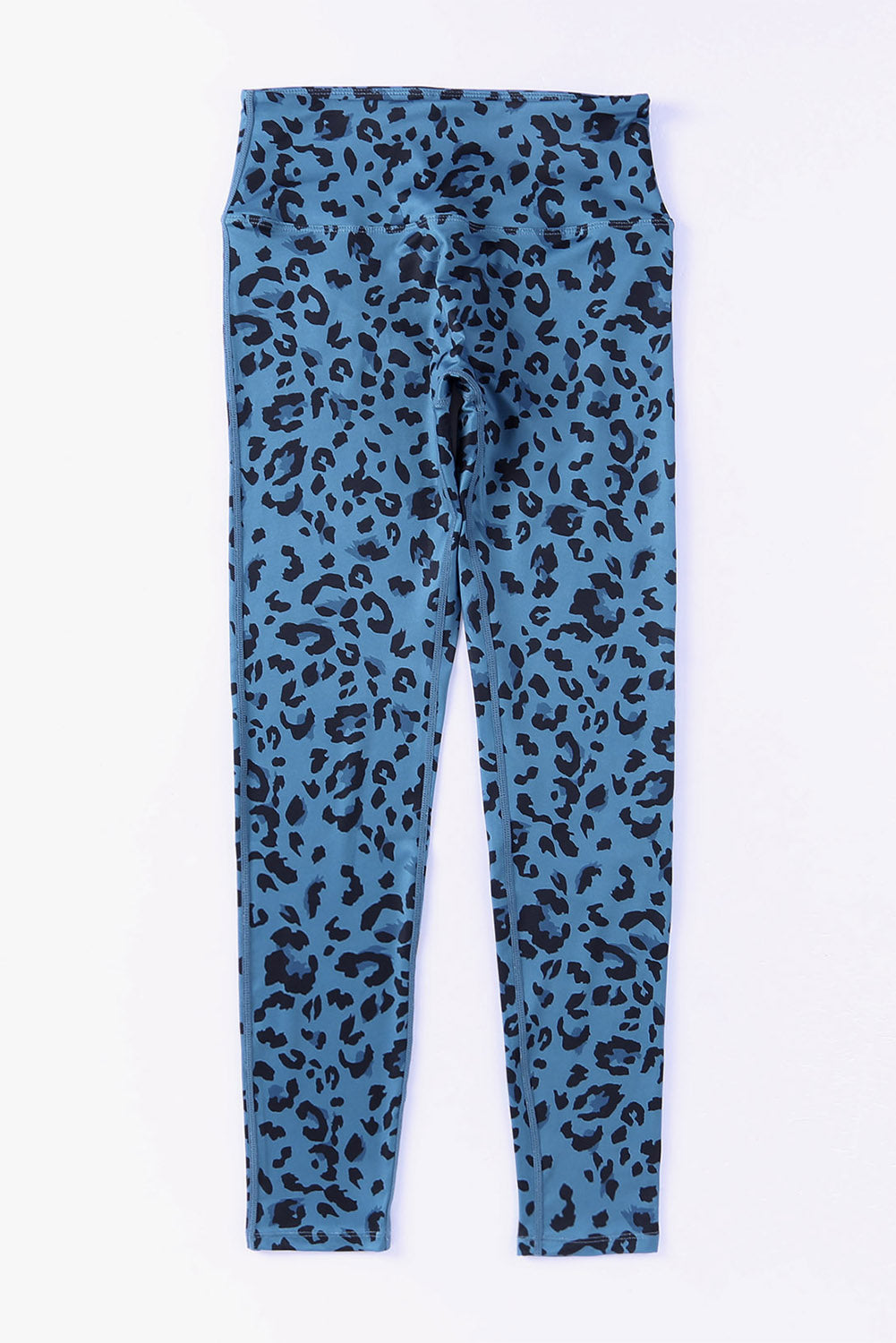 Leopard Print Wide Waistband Leggings Print on any thing USA/STOD clothes