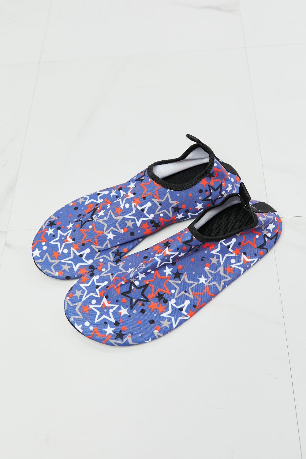 MMshoes On The Shore Water Shoes in Navy Print on any thing USA/STOD clothes