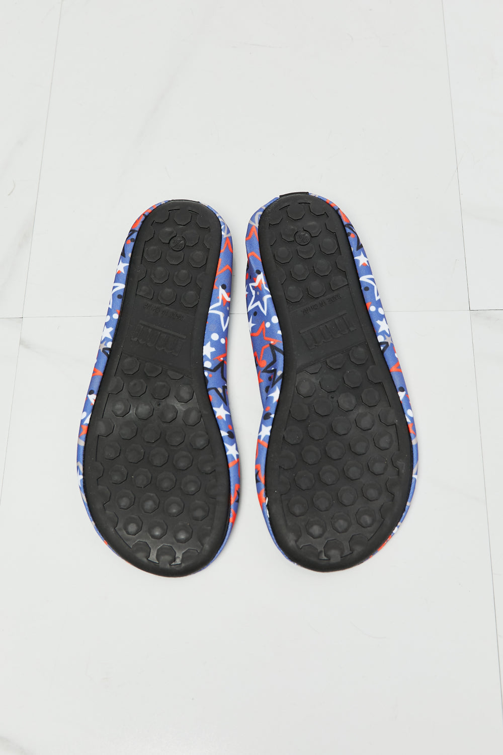 MMshoes On The Shore Water Shoes in Navy Print on any thing USA/STOD clothes