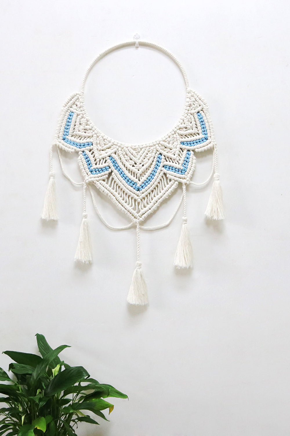 Macrame Wall Hanging with Tassel Print on any thing USA/STOD clothes