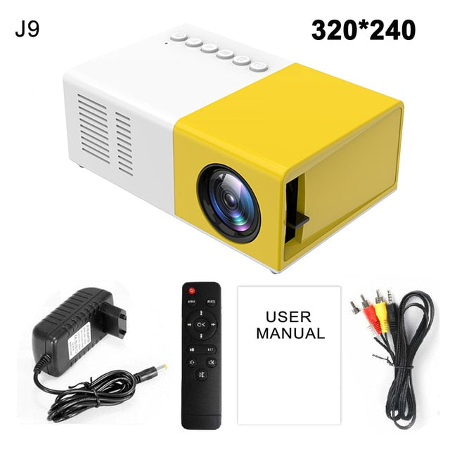Mini Projector LED Home Media Print on any thing USA/STOD clothes