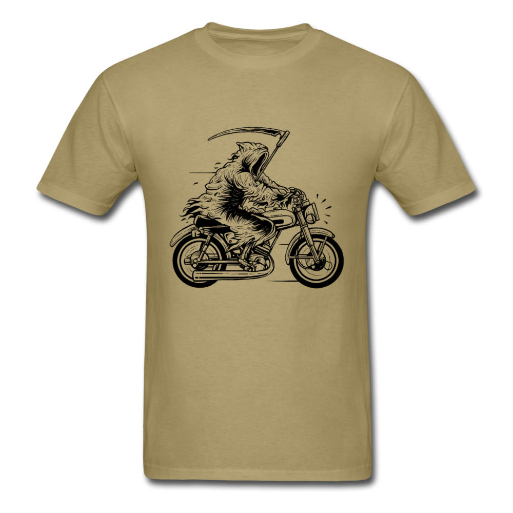 Motorbiker  Skull/Horror  Unisex Classic T-Shirt Print on any thing USA/STOD clothes