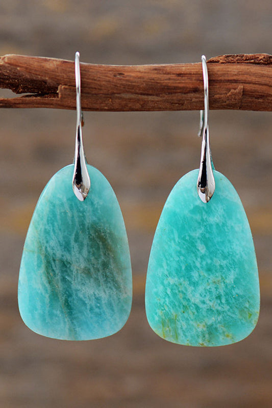 Natural Stone Dangle Earrings Print on any thing USA/STOD clothes